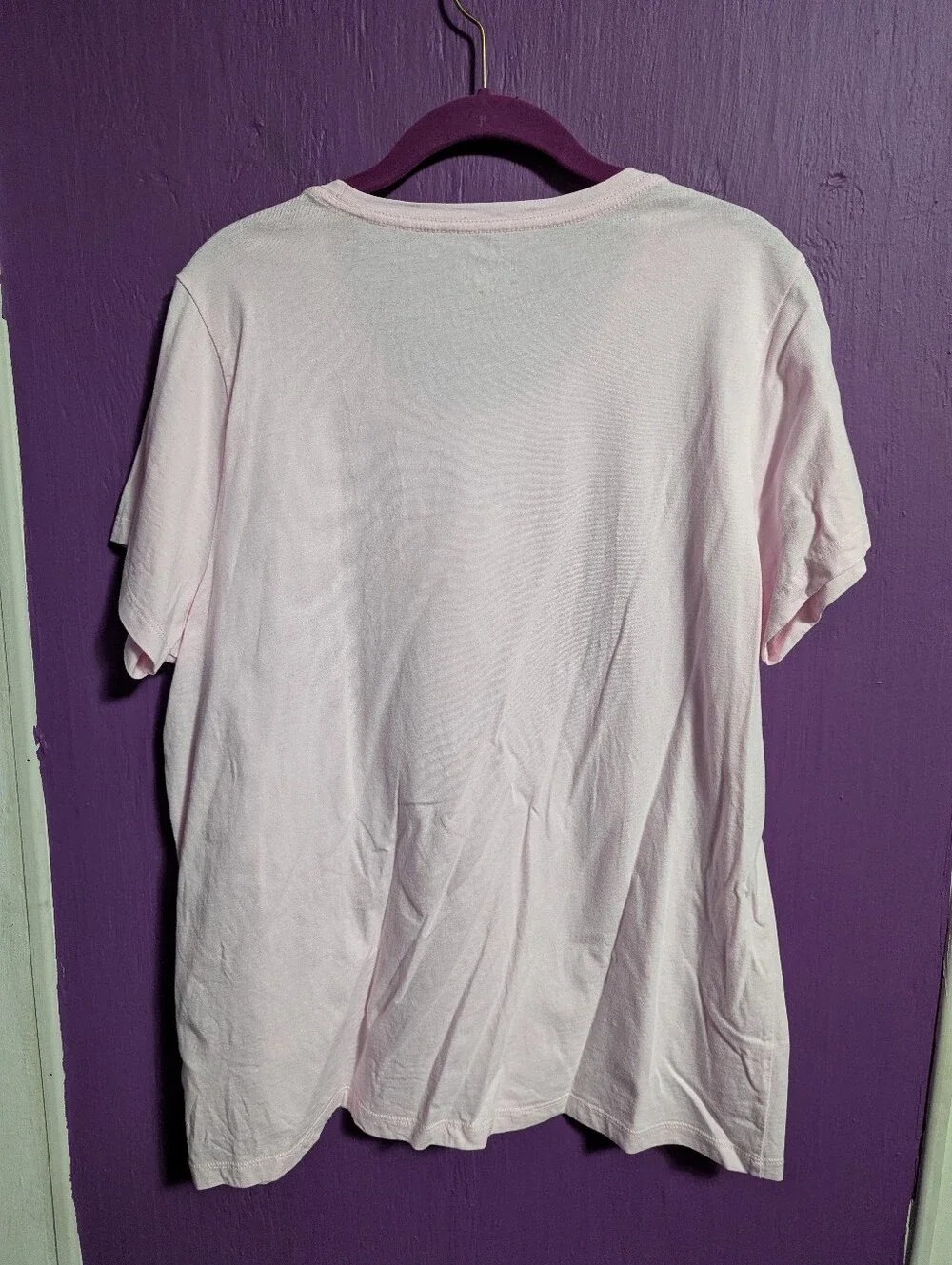 14. J. Crew Pink Cherry Pie Short Sleeve Graphic Collector Tee XXL 16 18